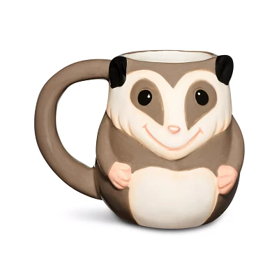 Opossum Trash Molded Coffee Mug