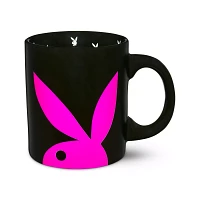 Black and Pink Playboy Bunny Coffee Mug - 20 oz.