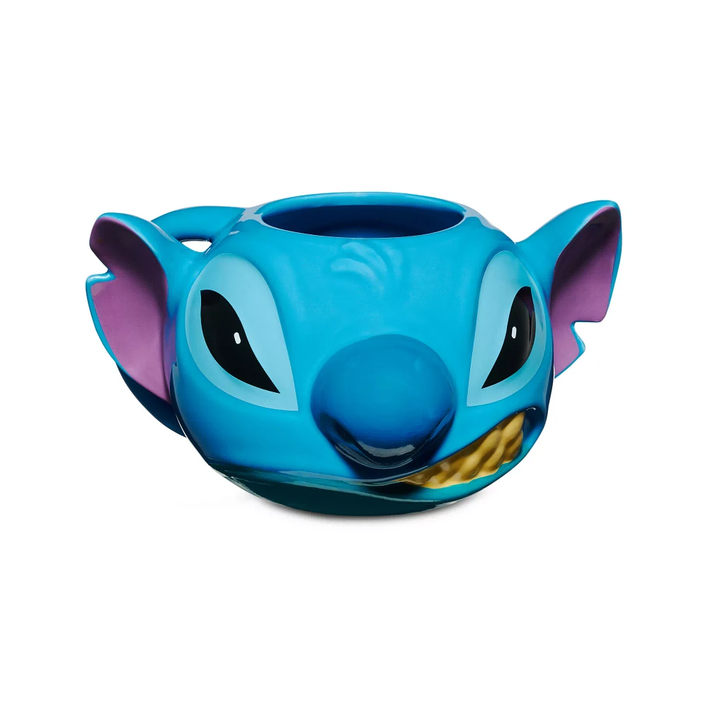 Lilo & Stitch Grinning Stitch Molded Coffee Mug - 20 oz.