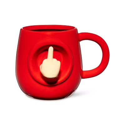 Middle Finger Bobble Coffee Mug - 18 oz.