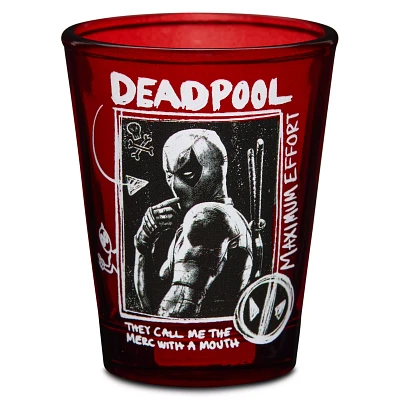 Deadpool Poster Shot Glass 2 oz. - Marvel