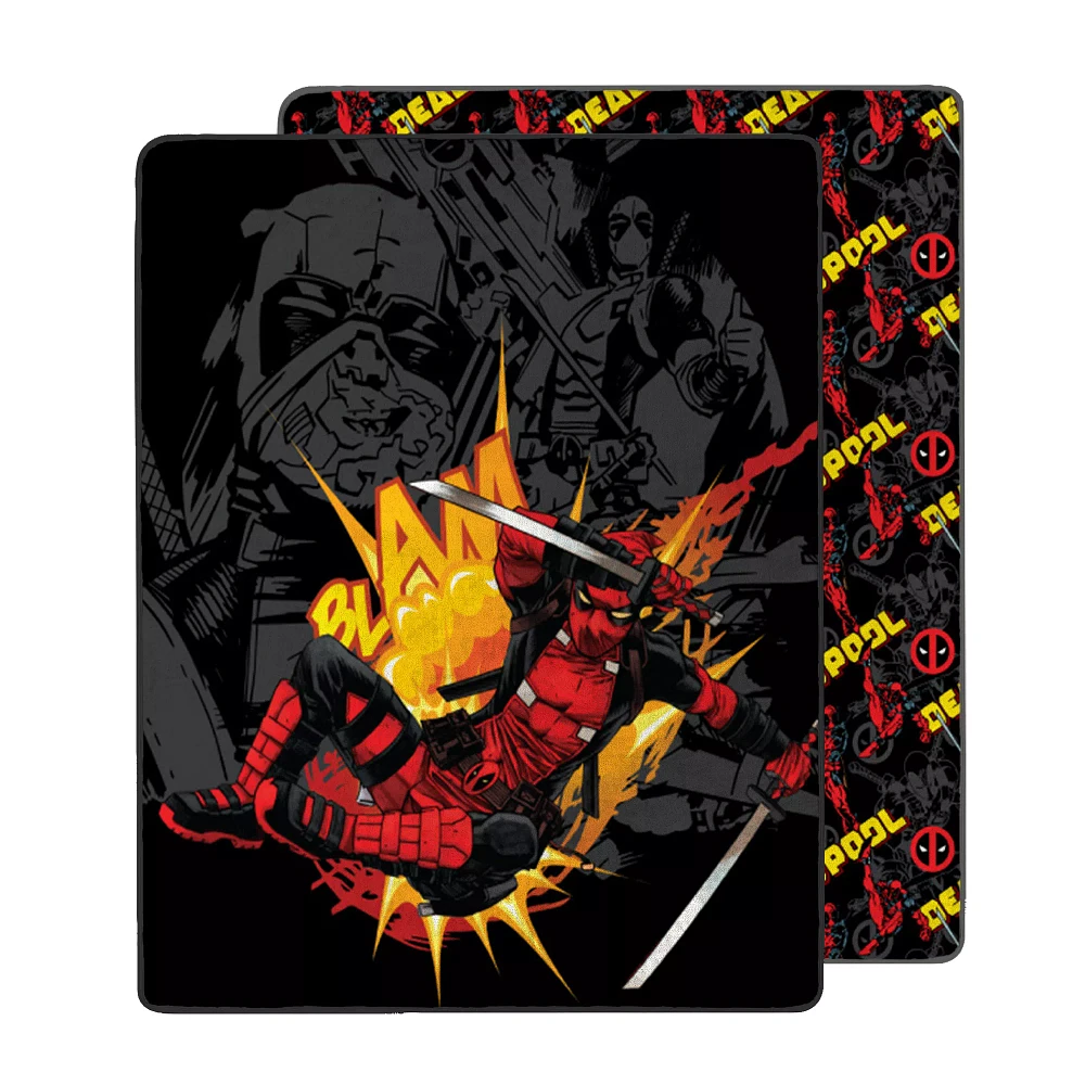 Merc My Day Double Sided Fleece Blanket - Deadpool