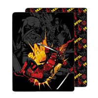 Merc My Day Double Sided Fleece Blanket - Deadpool