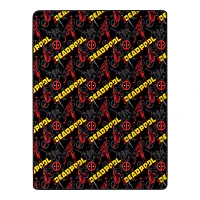 Merc My Day Double Sided Fleece Blanket - Deadpool