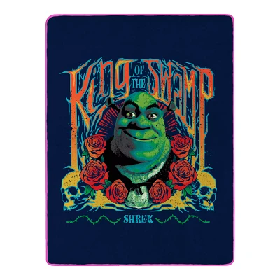 King of the Swamp Fleece Blanket - Shrek