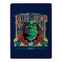 King of the Swamp Fleece Blanket - Shrek