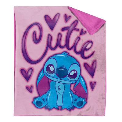 Lilo & Stitch Cutie Pie Fleece Blanket