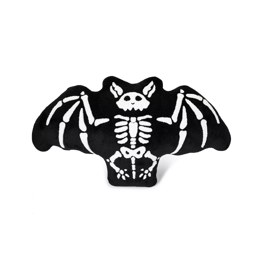 Skeleton Bat Pillow