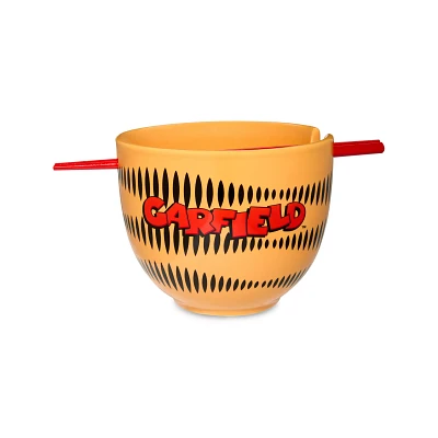 Garfield Bowl with Chopsticks