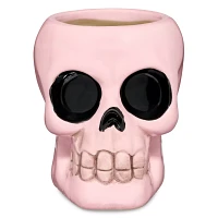 Pink Molded Skull Shot Glass - 2 oz.