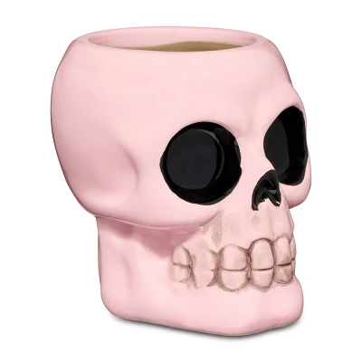 Pink Molded Skull Shot Glass - 2 oz.