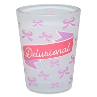 Delusional Bow Shot Glass - 1.5 oz.