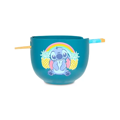 Stitch Pineapple Bowl with Chopsticks - Lilo & Stitch