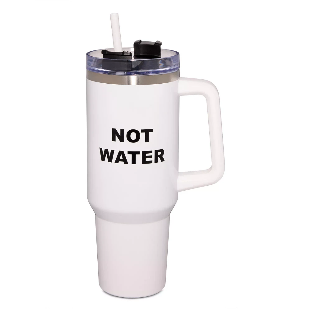 Not Water Travel Tumbler With Straw - 40 oz.