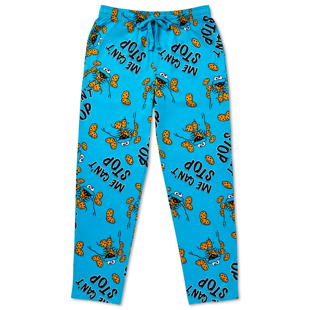 Me Can't Stop Cookie Monster Lounge Pants - Sesame Street