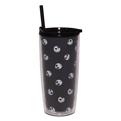 The Nightmare Before Christmas Jack Skellington Cup with Straw - 22 oz.