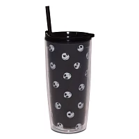 The Nightmare Before Christmas Jack Skellington Cup with Straw - 22 oz.