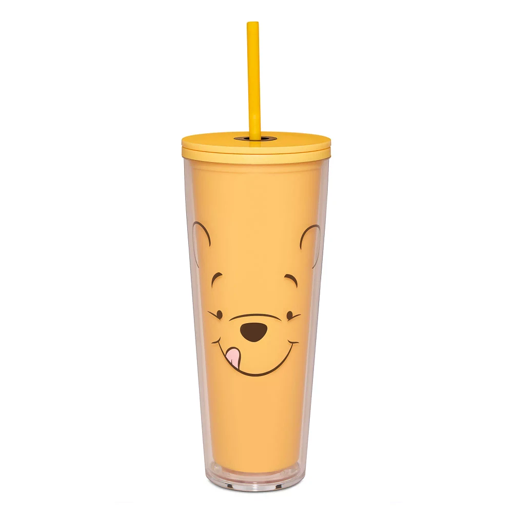 Winnie the Pooh Face Cup with Straw - 26 oz.