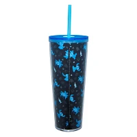 Stitch Leaf Print Cup with Straw 26 oz. - Lilo & Stitch