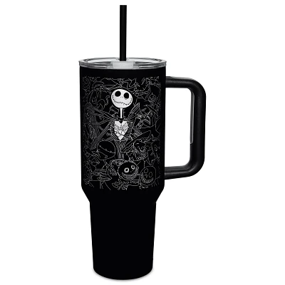 The Nightmare Before Christmas Travel Tumbler with Straw - 40 oz.