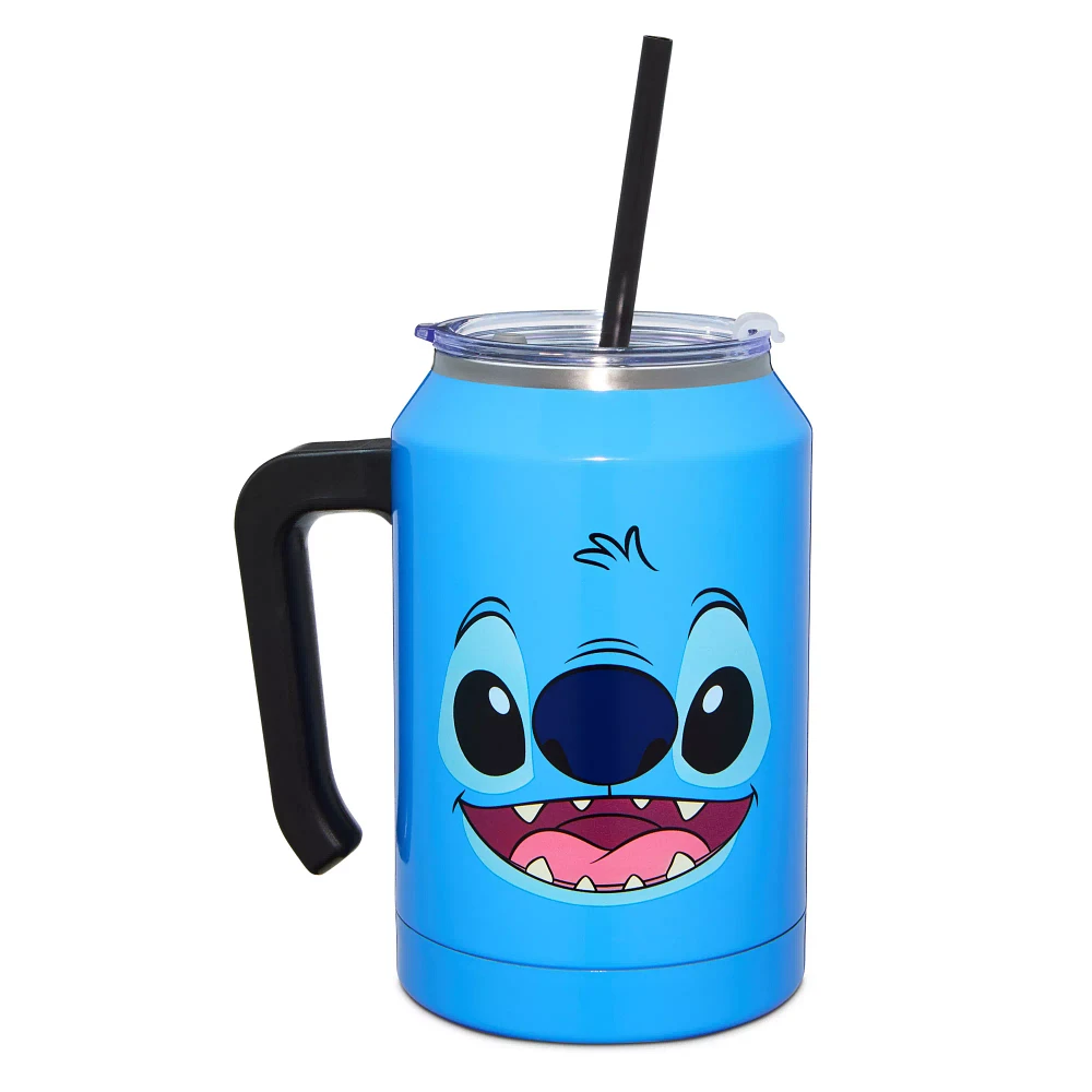 Stitch Face Travel Cup with Straw 32 oz. - Lilo & Stitch
