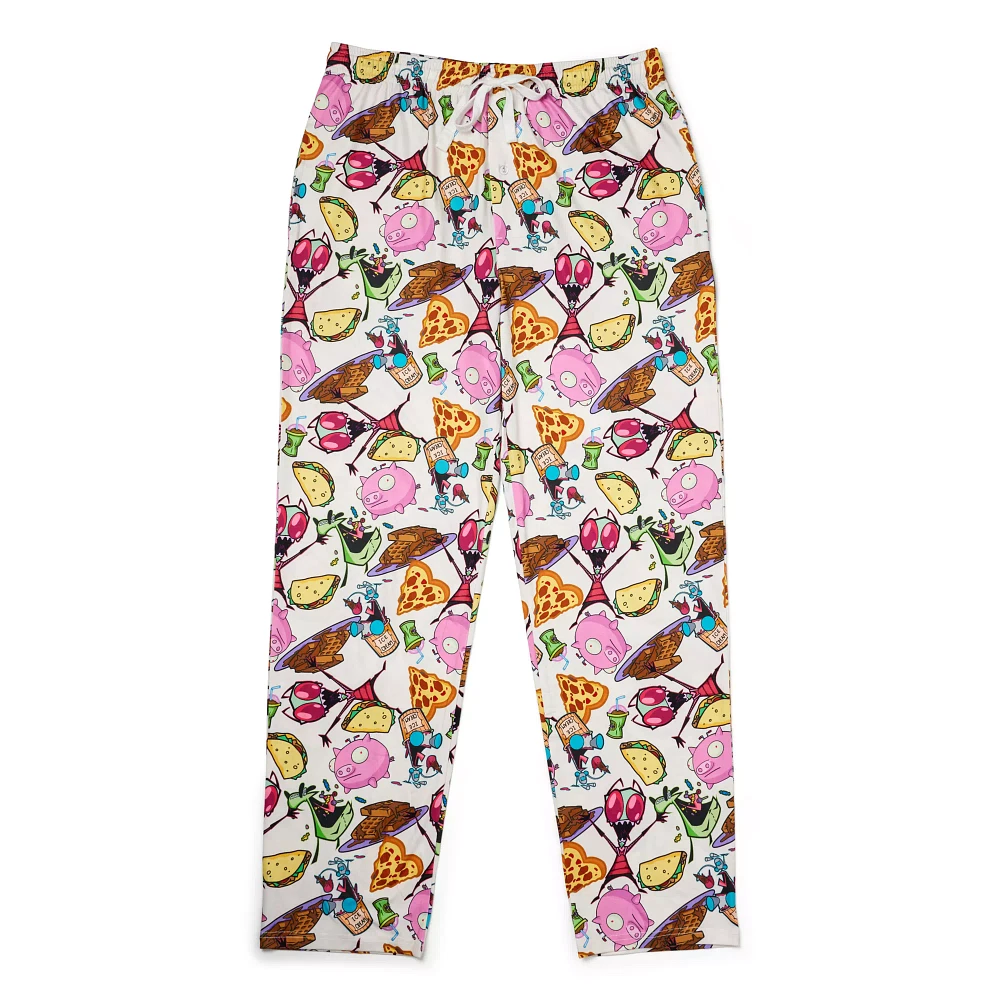 Invader Zim Tacos and Pizza Lounge Pants