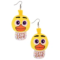 Chica Plush Dangle Earrings - Five Nights at Freddy's