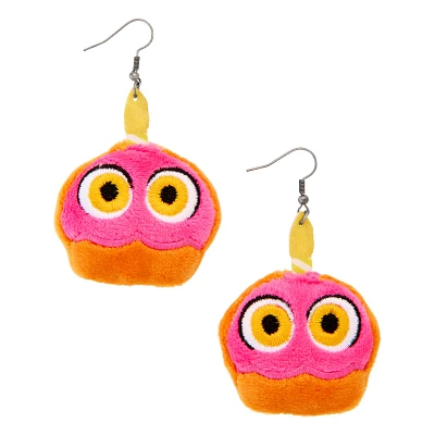 Mr. Cupcake Plush Dangle Earrings - Five Nights at Freddy's