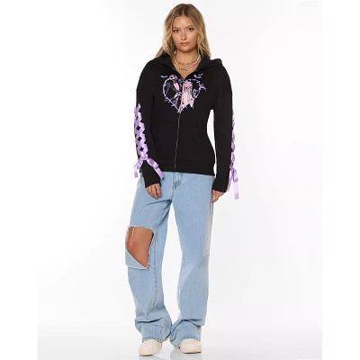Pastel Jack and Sally Zip Hoodie – The Nightmare Before Christmas