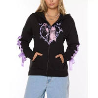 Pastel Jack and Sally Zip Hoodie – The Nightmare Before Christmas