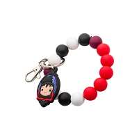 Lyida Beaded Wristlet Keychain - Beetlejuice