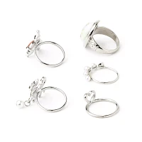 Multi-Pack Cat Heart Floral Rings - 5 Pack