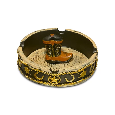 Cowboy Boot Molded Ashtray