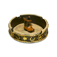 Cowboy Boot Molded Ashtray