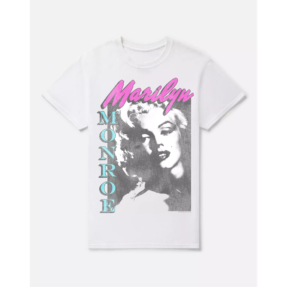 Marilyn Monroe Logo T Shirt
