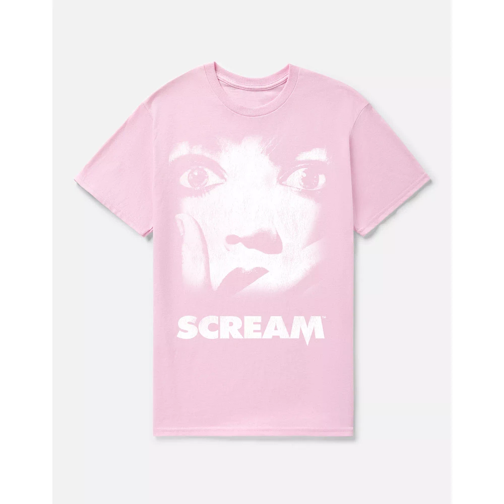 Pink Scream Poster T Shirt