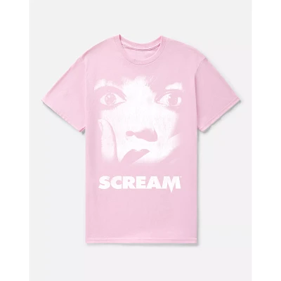 Pink Scream Poster T Shirt