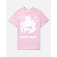 Pink Scream Poster T Shirt
