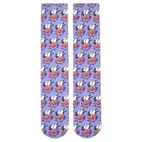 Pink Courage the Cowardly Dog Crew Socks - 2 Pair