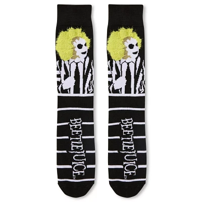 Beetlejuice 3D Hair Crew Socks