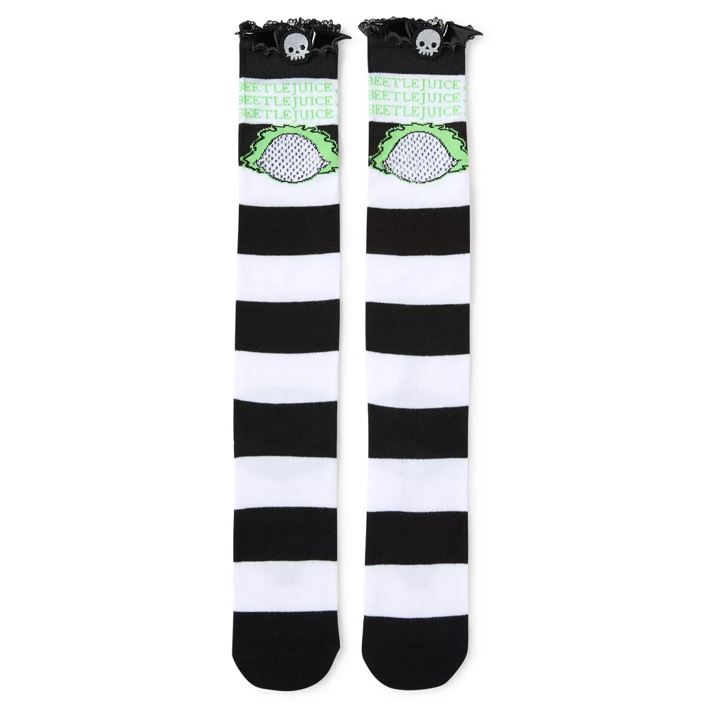 Beetlejuice Knee High Socks