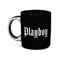 Black Playboy Gothic Print Coffee Mug - 20 oz.