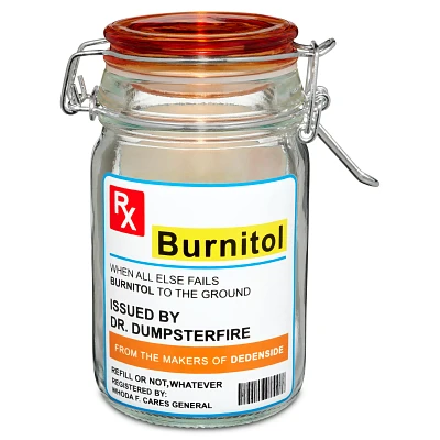 Rx Prescription Burnitol Stash Jar - 6 oz.