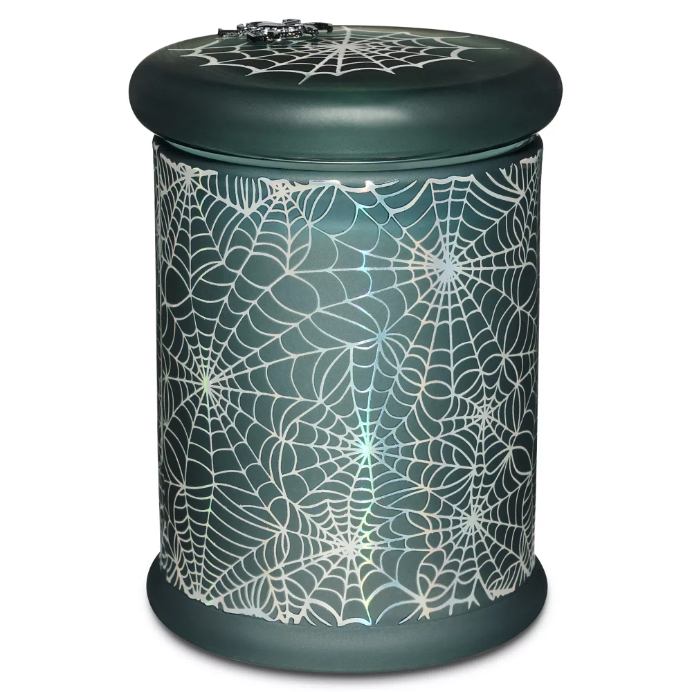 Gray Spider Web Stash Jar - 8 oz.