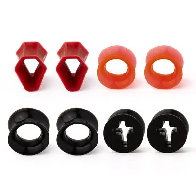 Multi-Pack Black and Goth Coffin Tunnels - 4 Pair