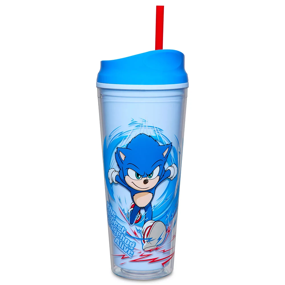 Sonic the Hedgehog Dash Travel Cup with Straw - 24 oz.