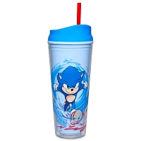Sonic the Hedgehog Dash Travel Cup with Straw - 24 oz.