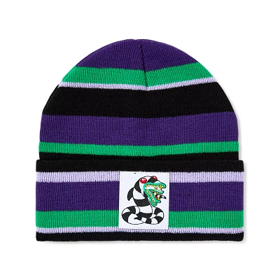 Sandworm Striped Cuff Beanie Hat - Beetlejuice