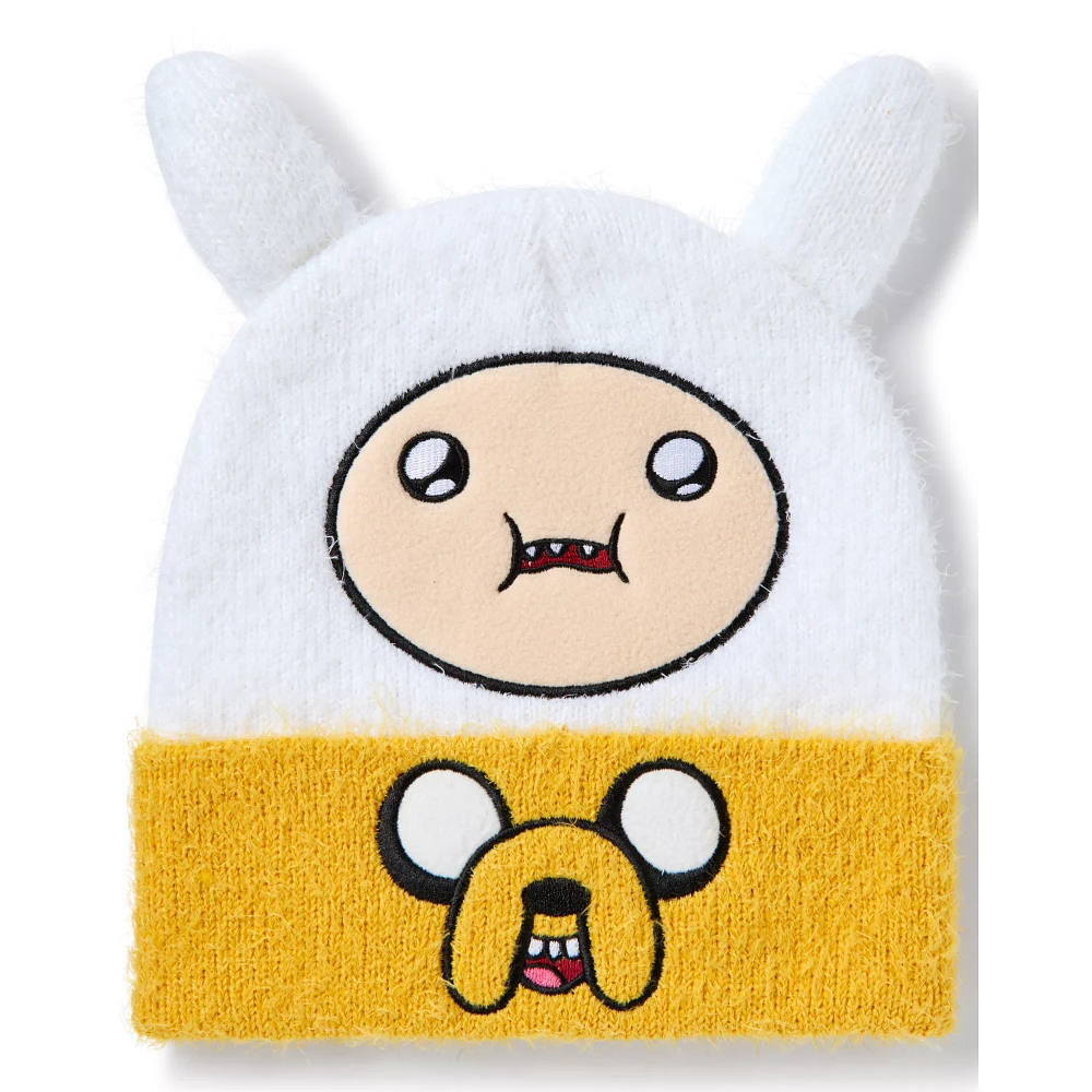 Finn and Jake Big Face Cuff Beanie Hat - Adventure Time
