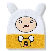 Finn and Jake Big Face Cuff Beanie Hat - Adventure Time
